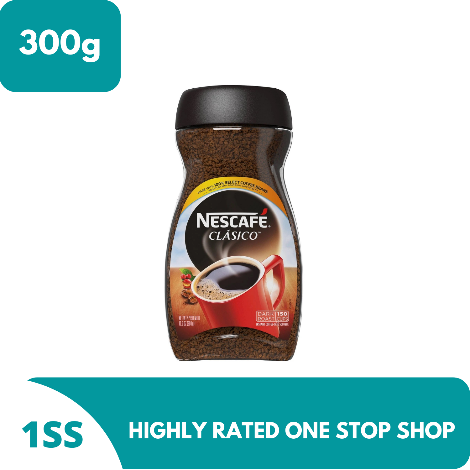Nescafe Clasico Dark Roast Instant Coffee 300g Lazada PH