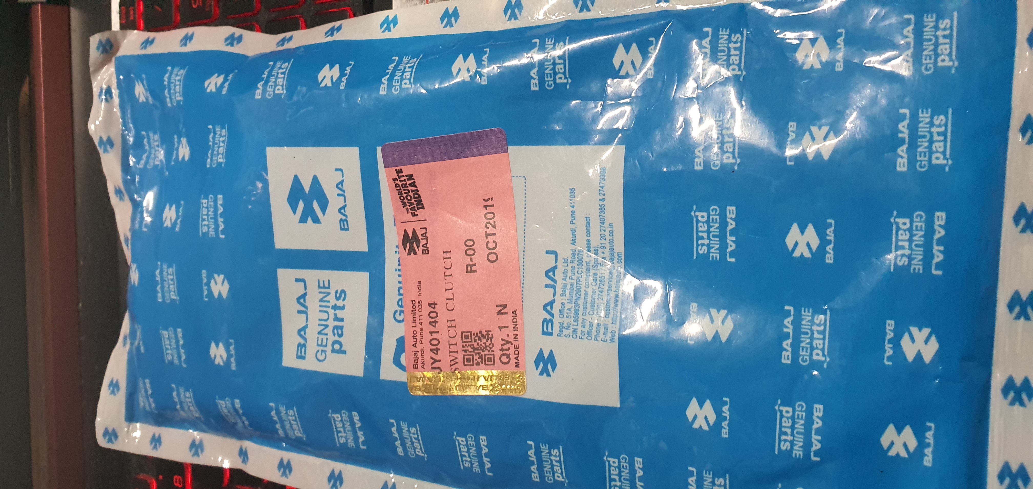 Bajaj Discover Clutch Switch