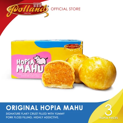 Polland Hopia MaHu Regular (3pcs) Pork Floss Hopia