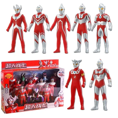 BOODDO Creative Movable Toy Collection PVC Action Toy Figures Ultraman Toys Ultra Hero Model Superman
