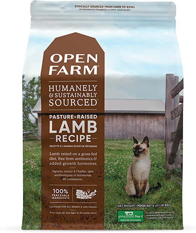 Open Farm Dry Cat Food, Humanely Raised Meat Recipe with NonGMO Superfoods and No Artificial
