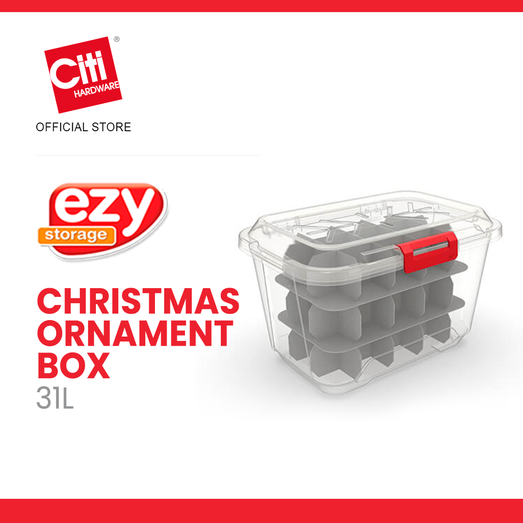 EZY CHRISTMAS STORAGE SERIES ( Tree, Ornaments & Paper Box) Lazada PH