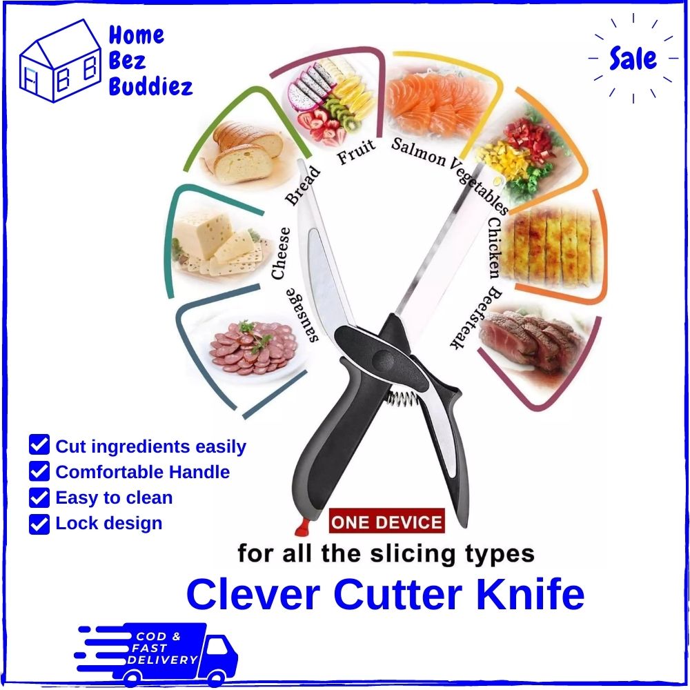 HomeBezBuddiez MultiPurpose Clever Cutter Knife Lazada PH