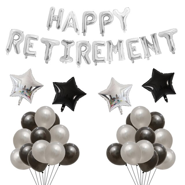 D266 BEST Happy Retirement Celebrations Balloons Package | Officially ...