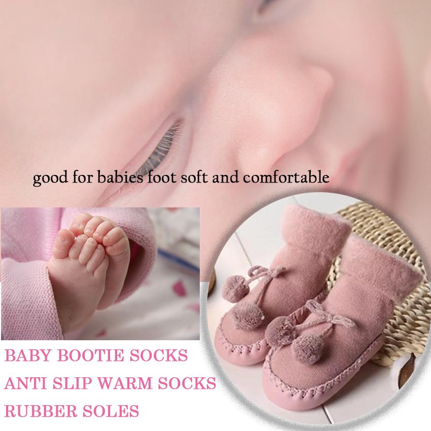 infant bootie socks
