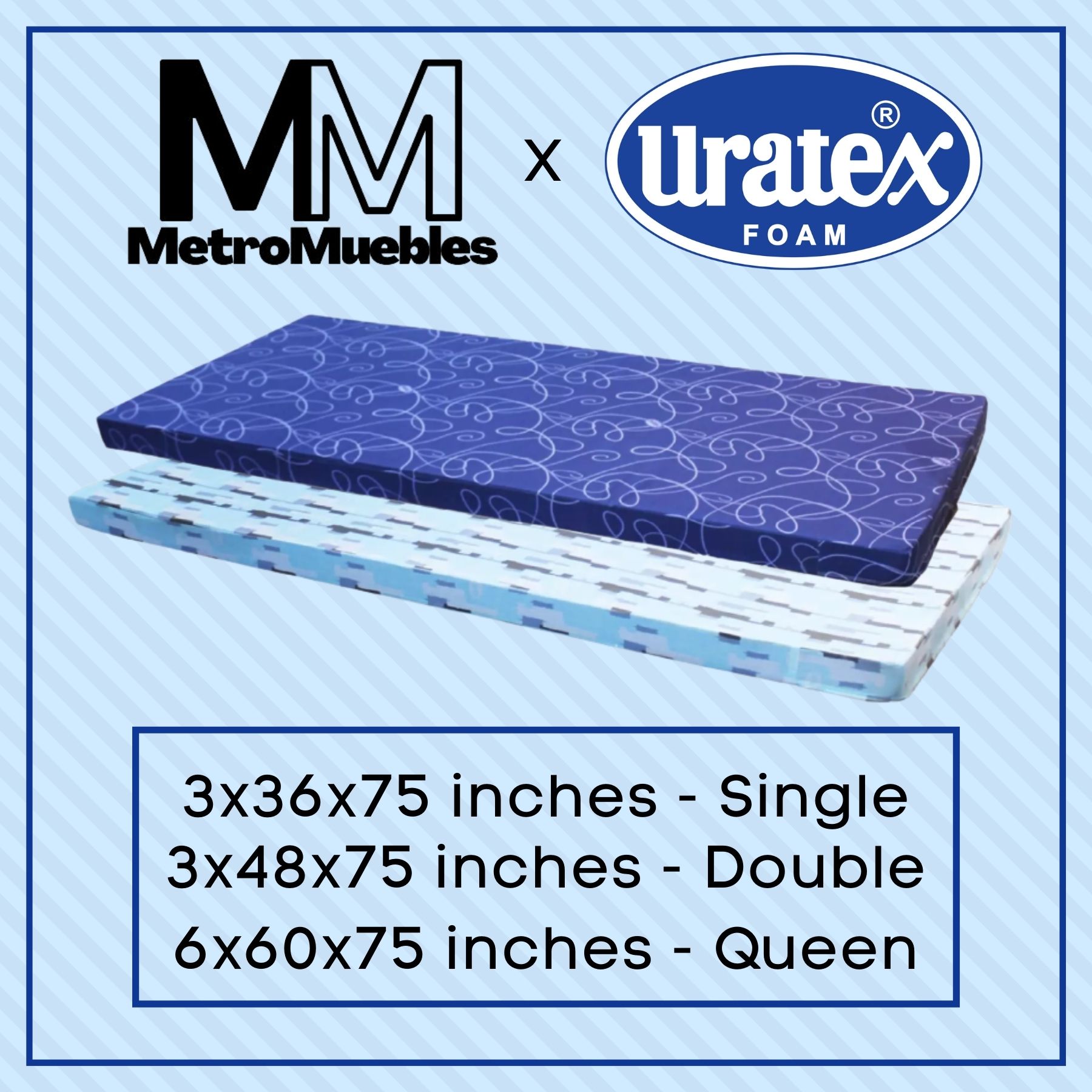 Authentic Uratex Foam Mattress Bed (Single/Double/Queen/King) [UTX