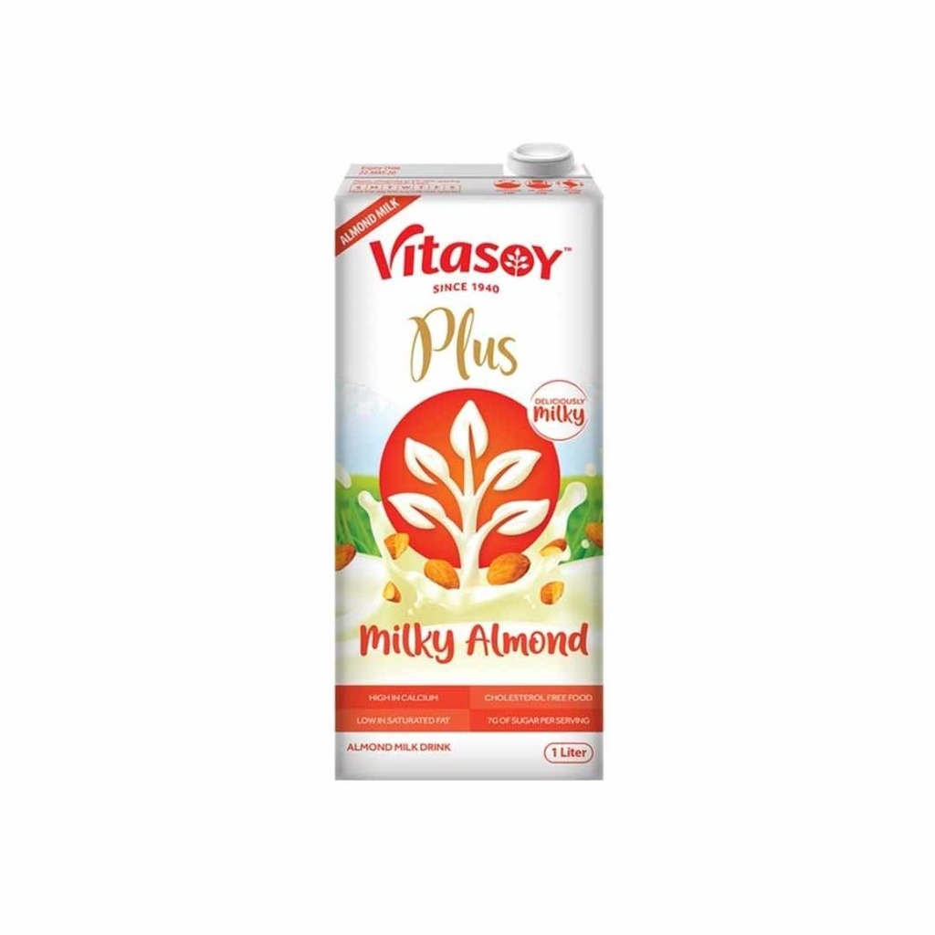 Vitasoy Plus Milky Almond Milk Drink 1L Lazada PH