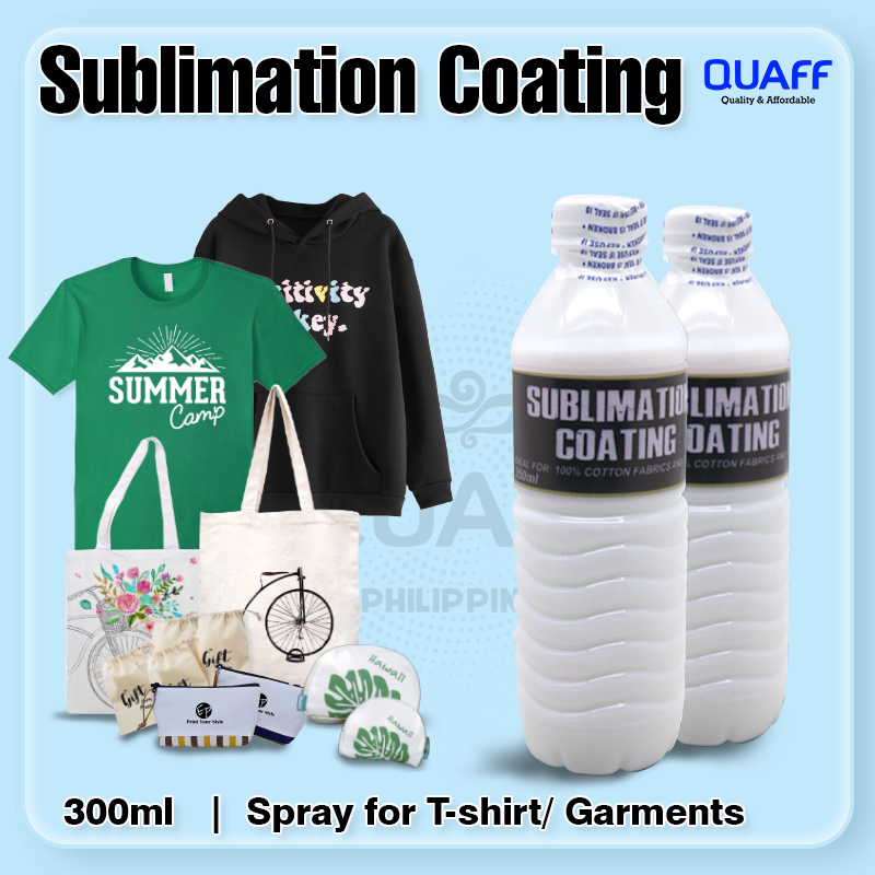 QUAFF Sublimation Spray Coating For T-shirts / garments 350ml