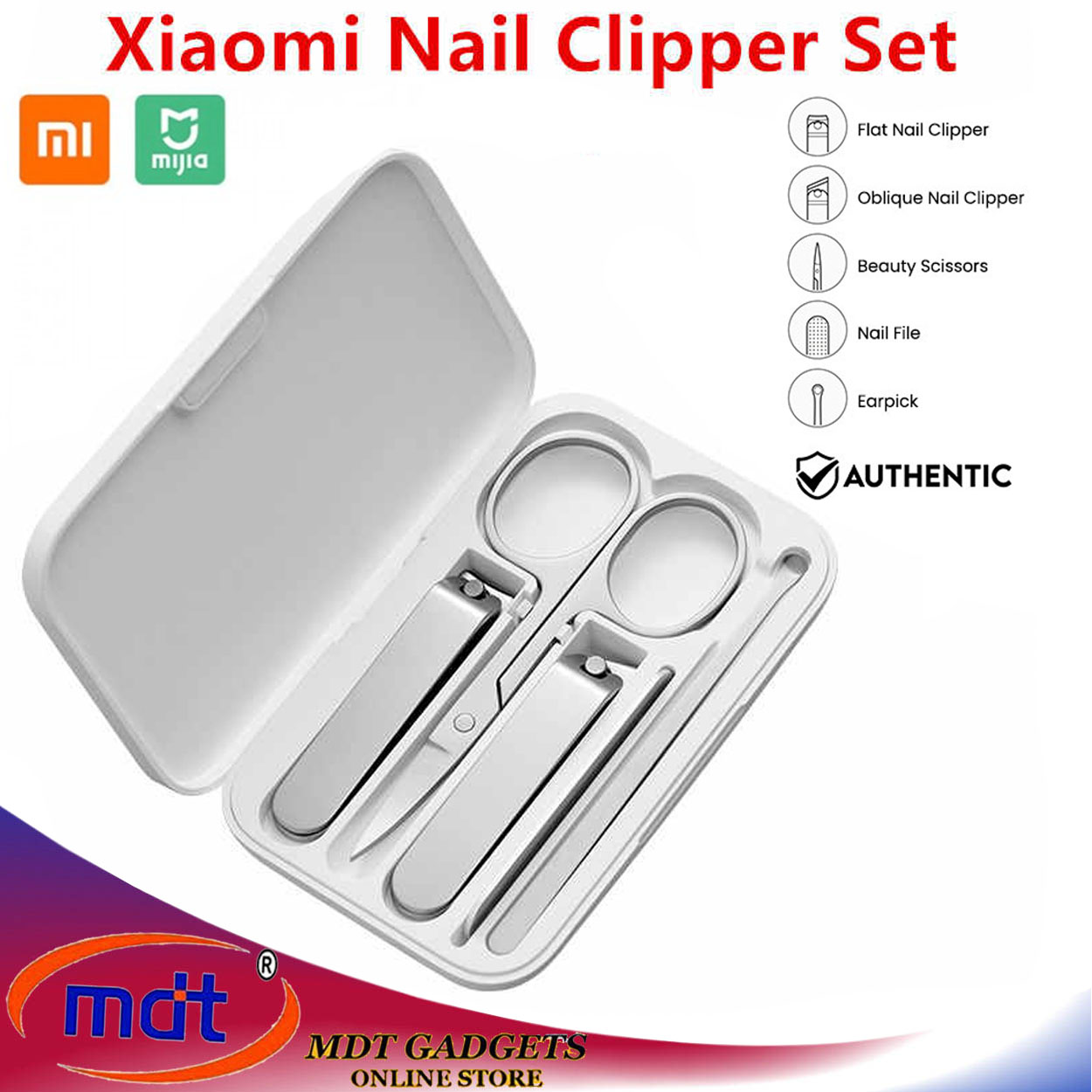 xiaomi nail clipper set