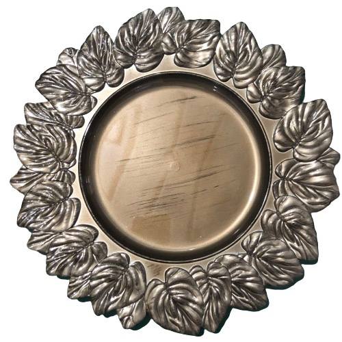 Creative Tops Creative Christmas Silver Lacquer Charger Plate 33 cm 13