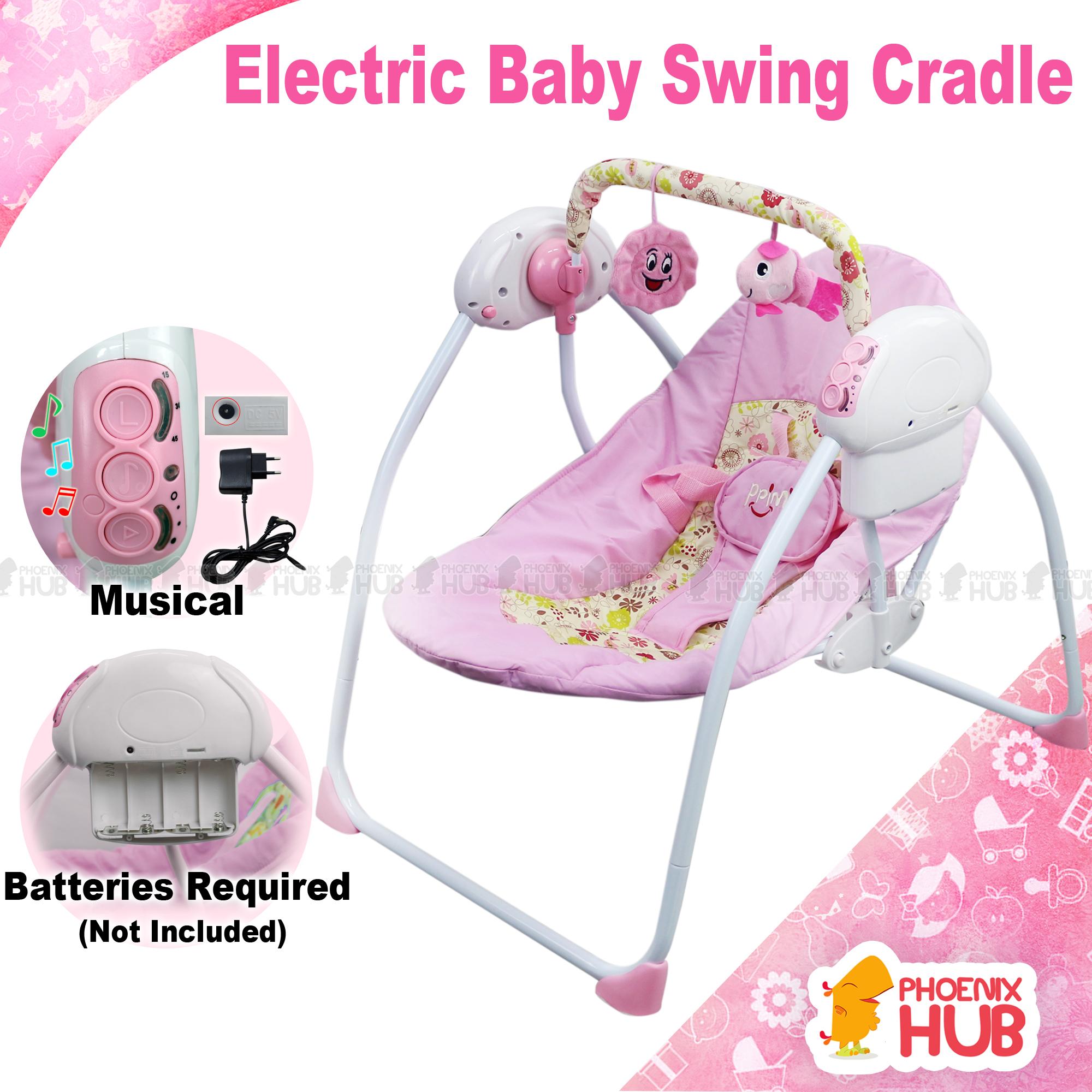 Phoenix Hub Electric Baby Swing Pps02 Rocker Musical Lights Rainforest Swing Baby Toddler Chair