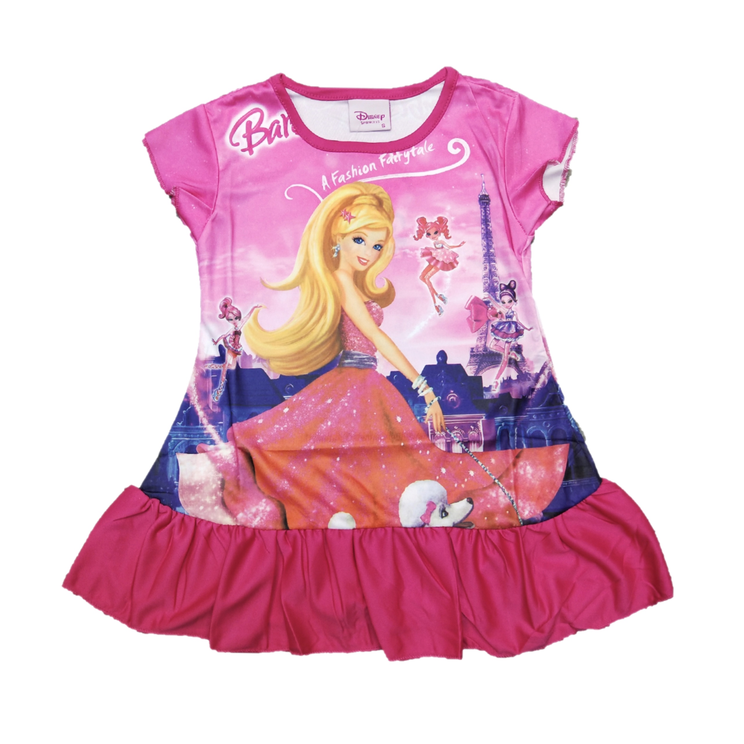 8 months to 2 years old character mini size dress for kids cartoon dress  for baby girls Barbie | Lazada PH