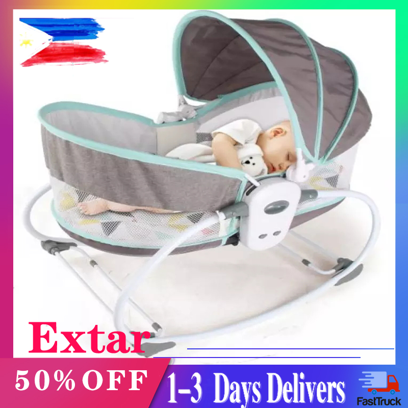 grey baby swing chair