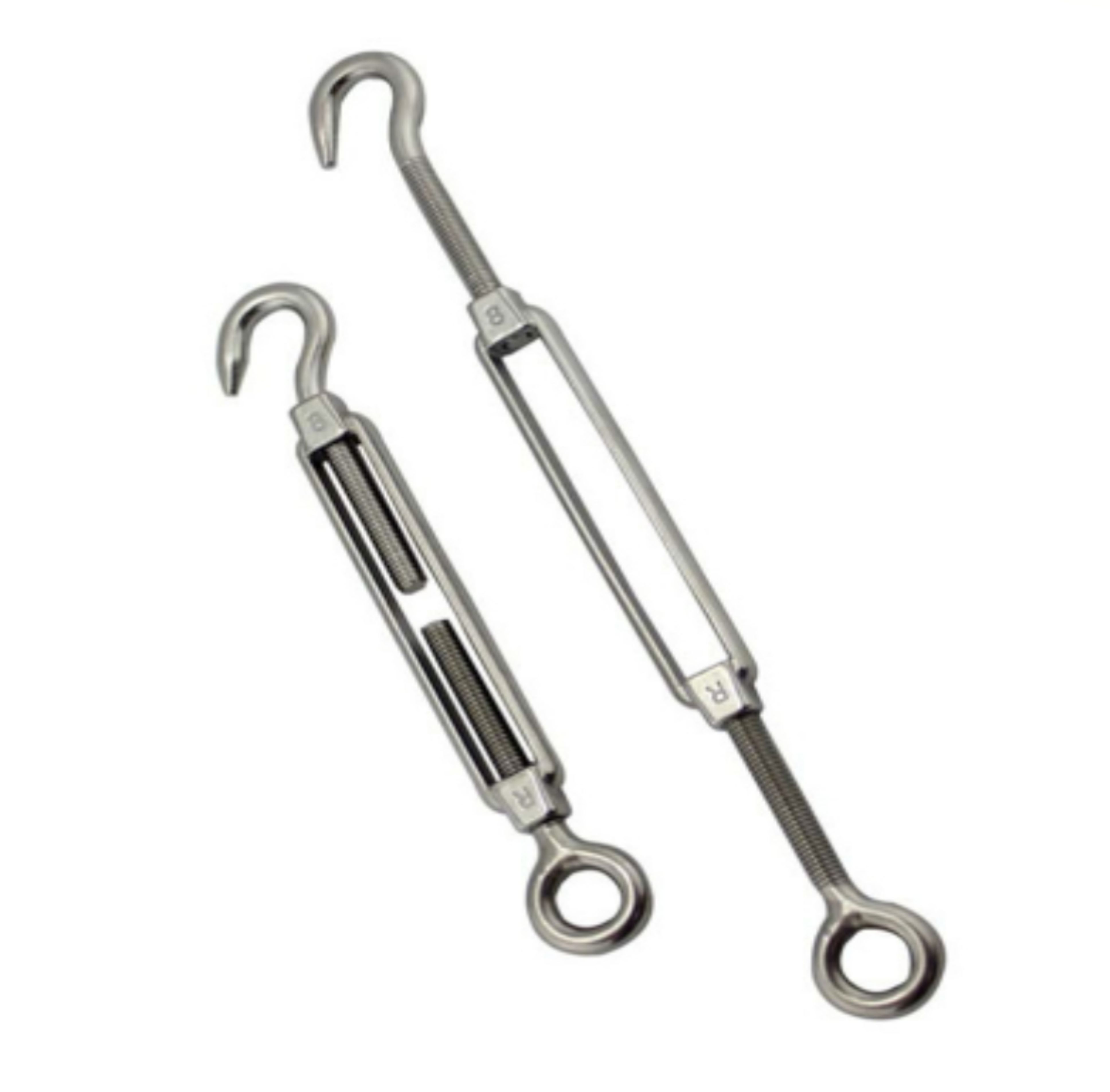 Hook & eye Turnbuckle M4 304 Stainless Steel / Wire Rope Tension Adjusting Chains Rigging per
