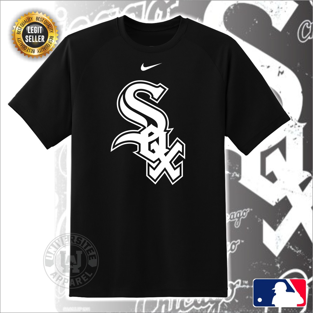 Nike MLB Chicago White Sox Large Logo Short Sleeve T-Shirt White