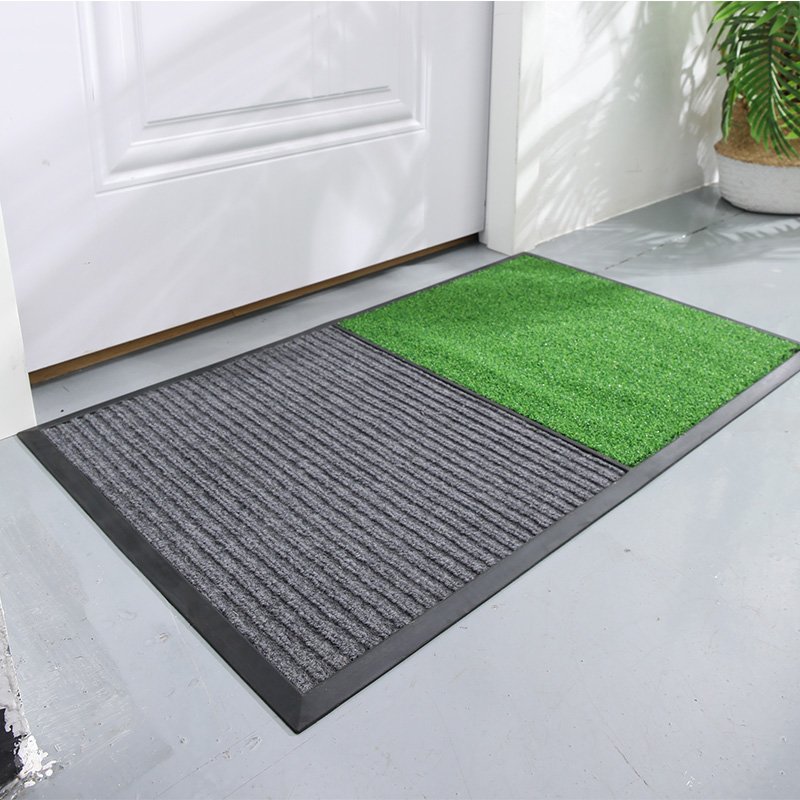 2 in1 Door Mat Disinfectant Mat Wet and Dry Sanitizing Mat Disinfecting Foot Bath Stomp