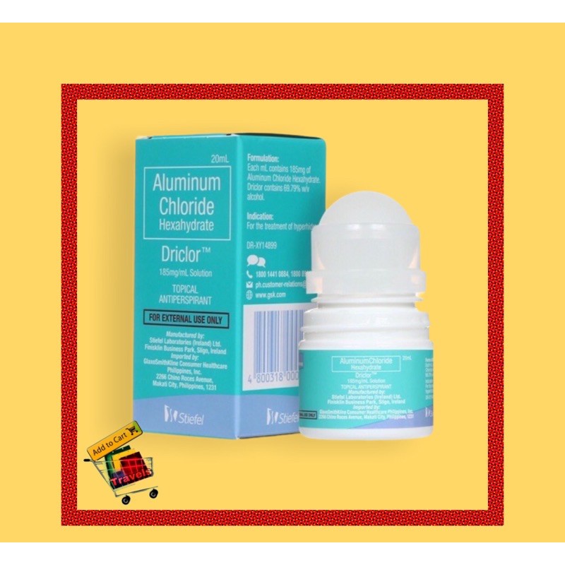 Driclor Antiperspirant Deo rollon Lazada PH