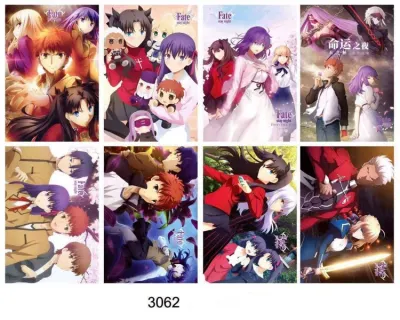 FATE STAY NIGHT POSTERS 8 PIECES