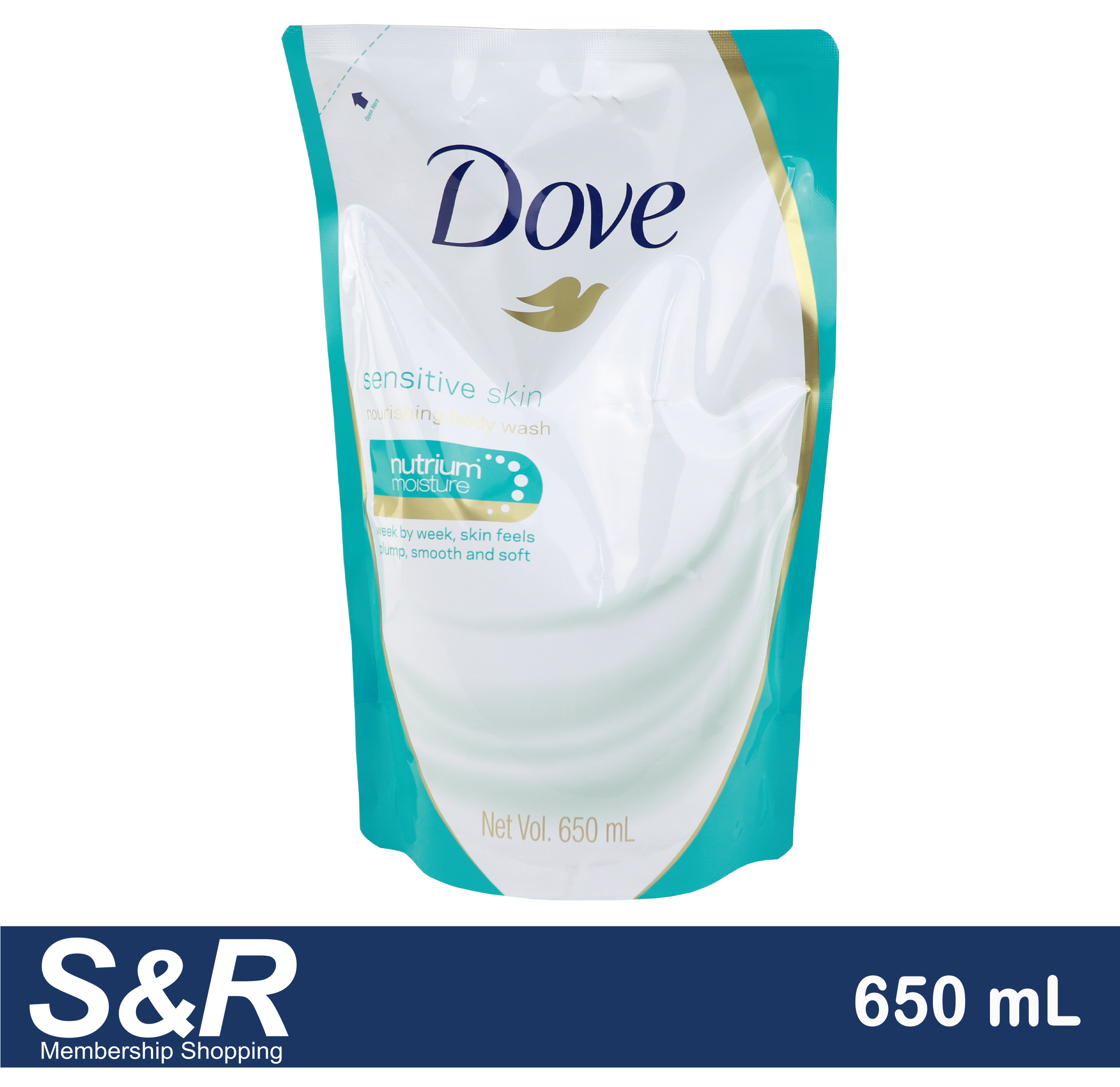 Dove Sensitive Skin Nutrium Moisture Nourishing Body Wash 650mL Lazada PH