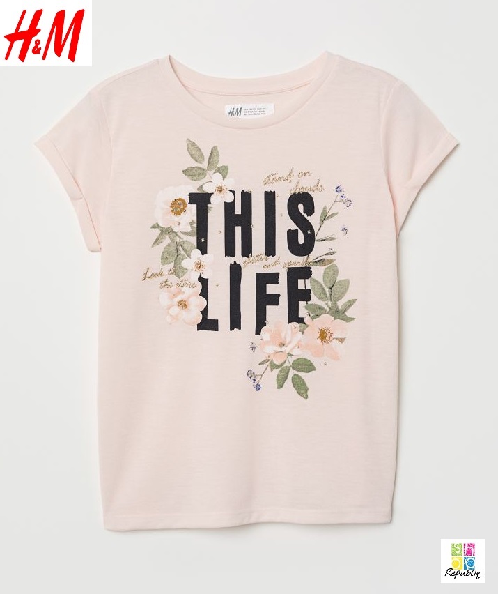 H and m deals girls shirts