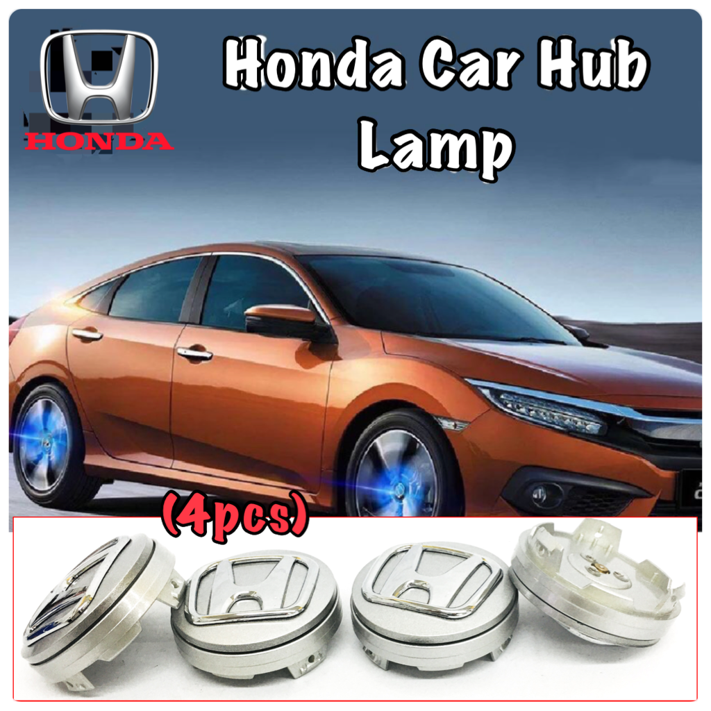 CPO.PH HONDA Floating LED Caps Hub Wheel Light Center Accessory Cover