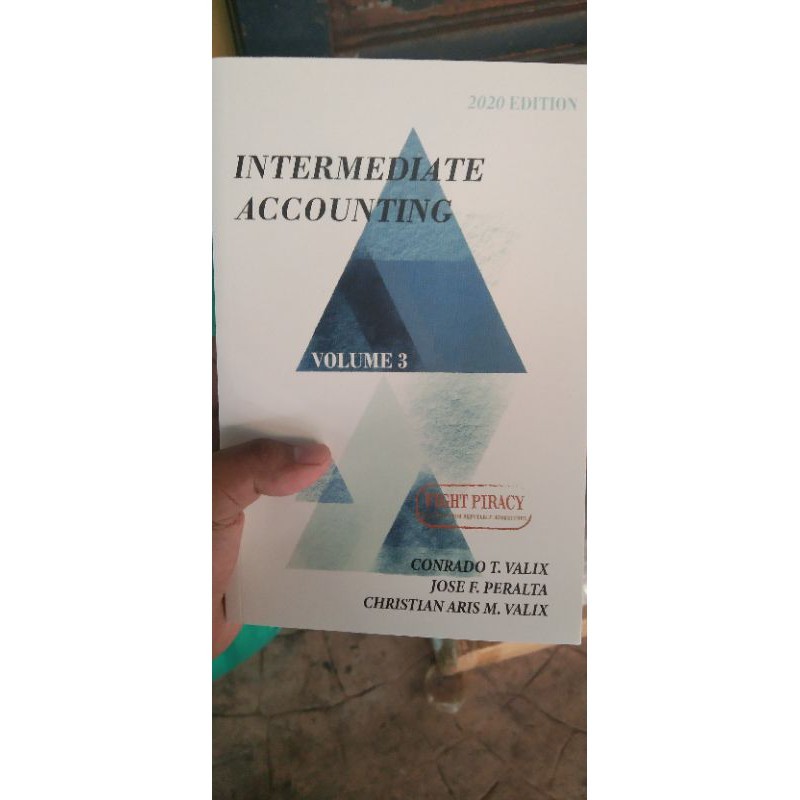 Intermediate Accounting 3 Valix 2020 edition Lazada PH