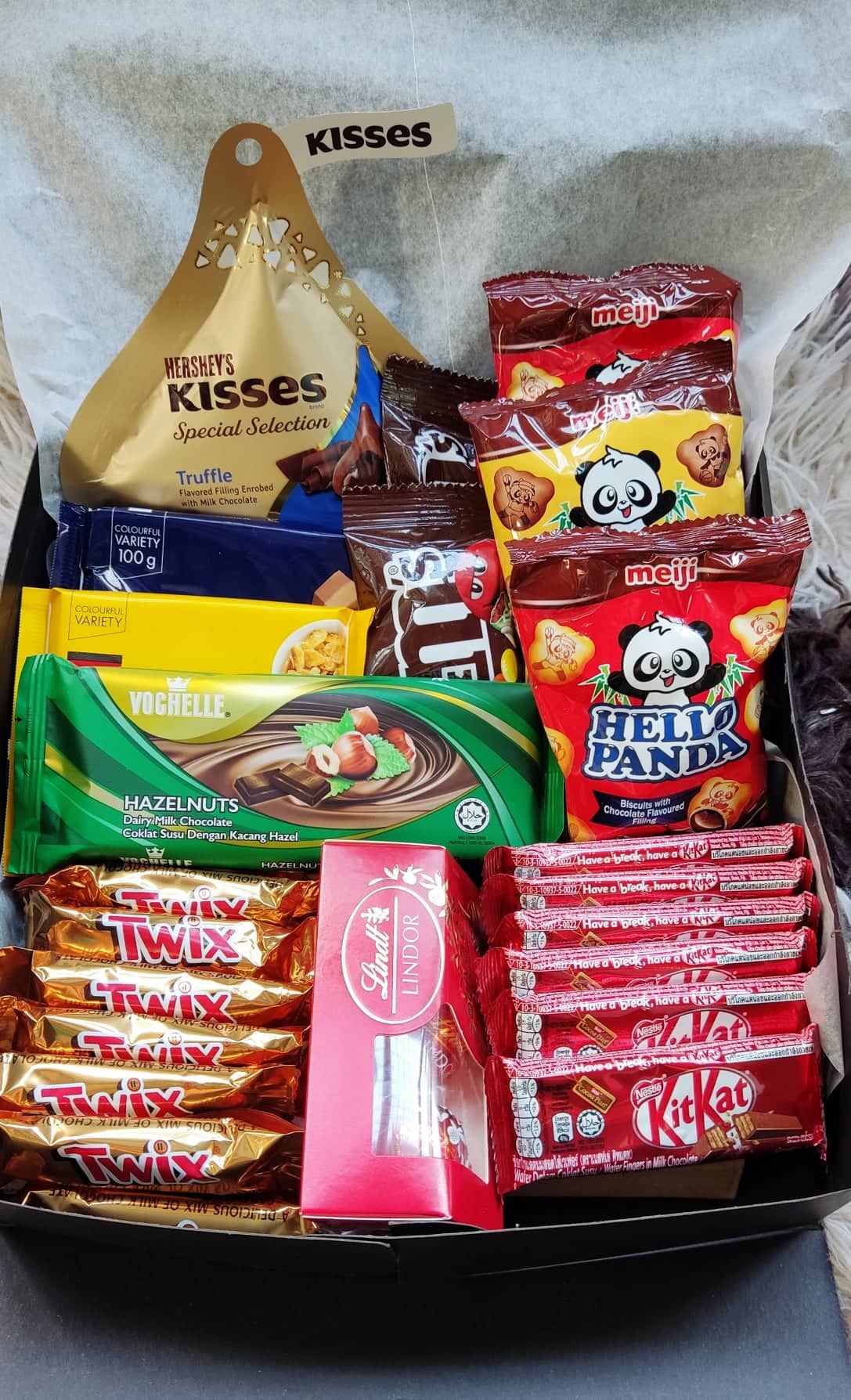 Chocolate Gift Box Imported Chocolates Assorted Perfect for Gift Giving