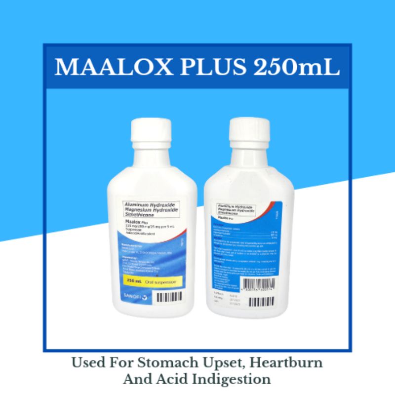 Maalox Plus Oral Suspension 250mL Lazada PH