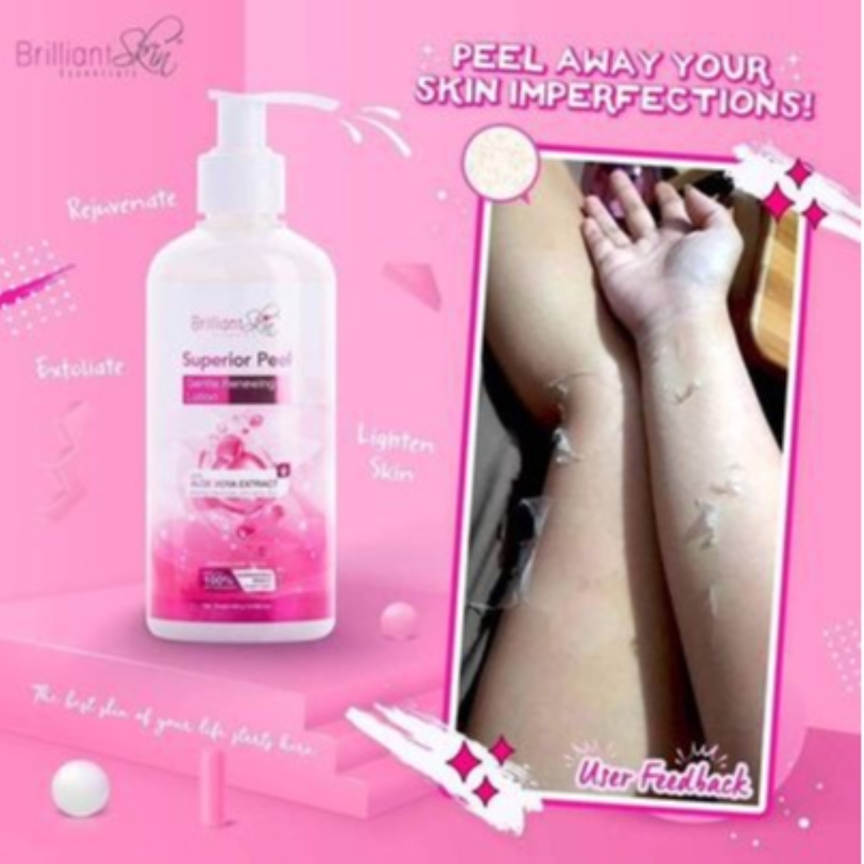 Brilliant Skin Superior Peel Lotion Whitening Peeling Lotion Lazada PH