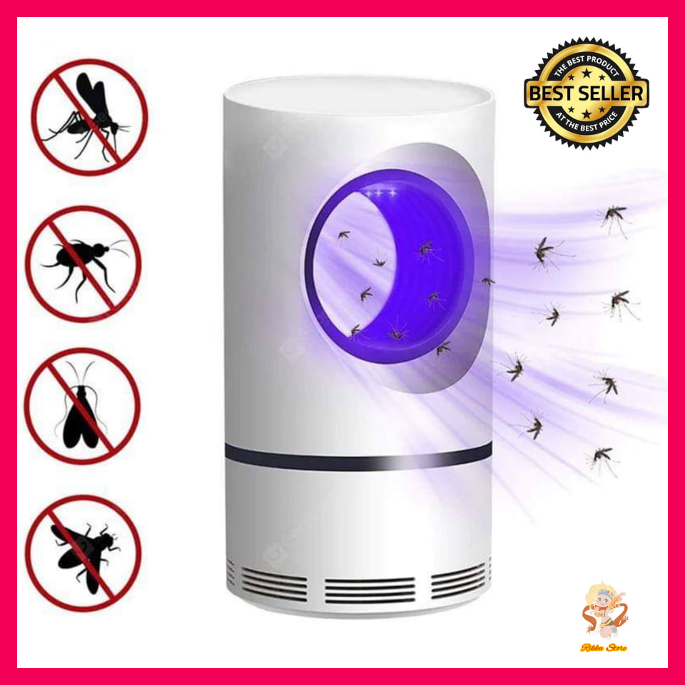 Safe Photocatalytic Mosquito Killer Lamp LED Light Non-Toxic UV Insect Trap USB 