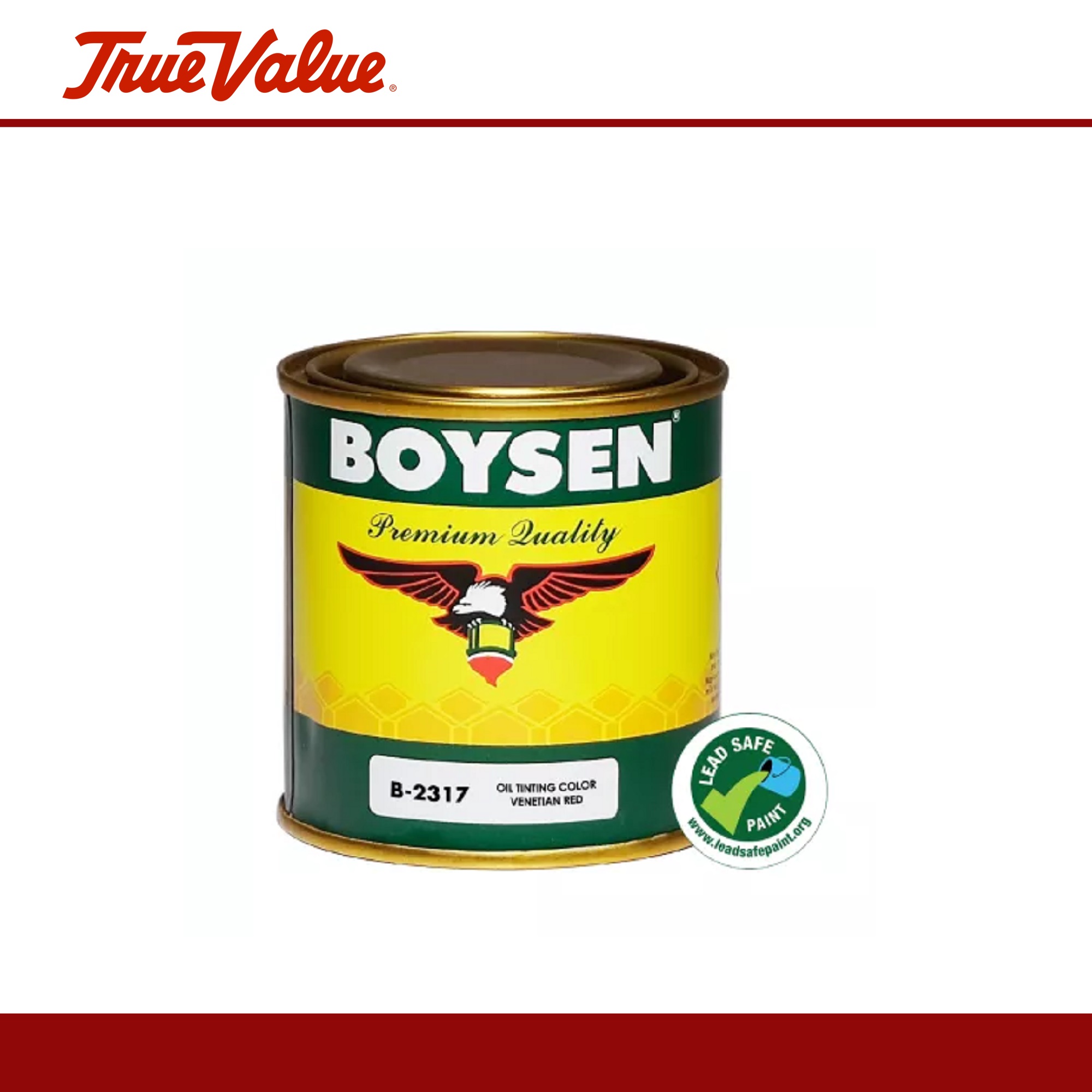 BOYSEN Oil Tinting Colors Red B2317 1/4L Lazada PH
