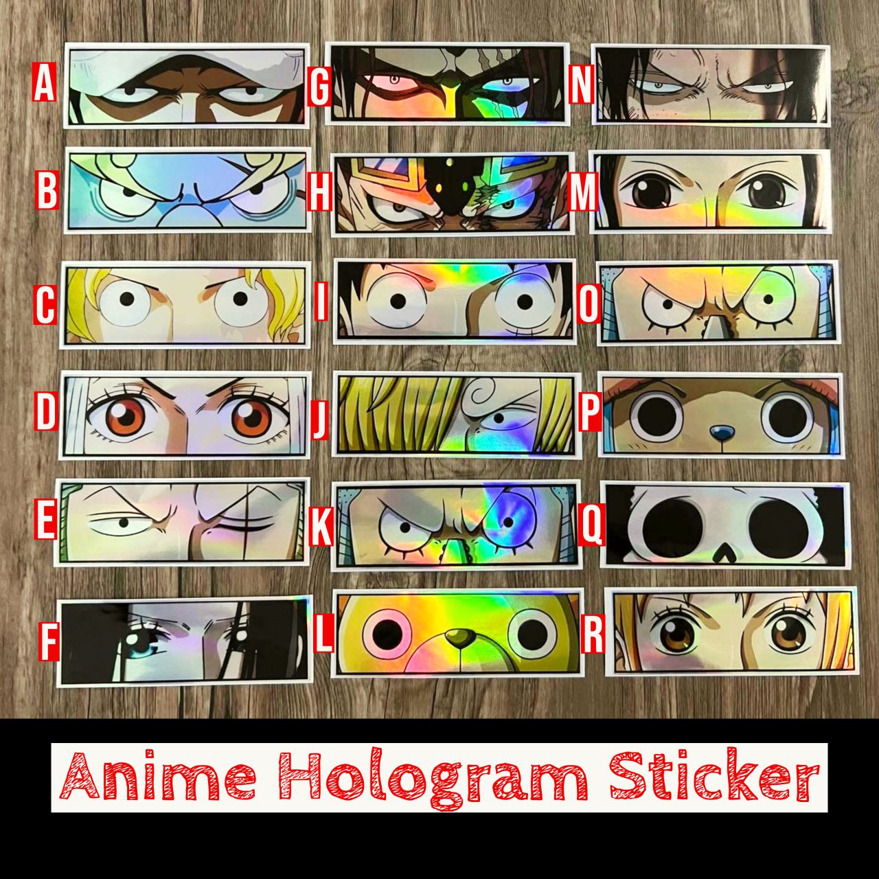 holographic anime car stickers｜TikTok Search