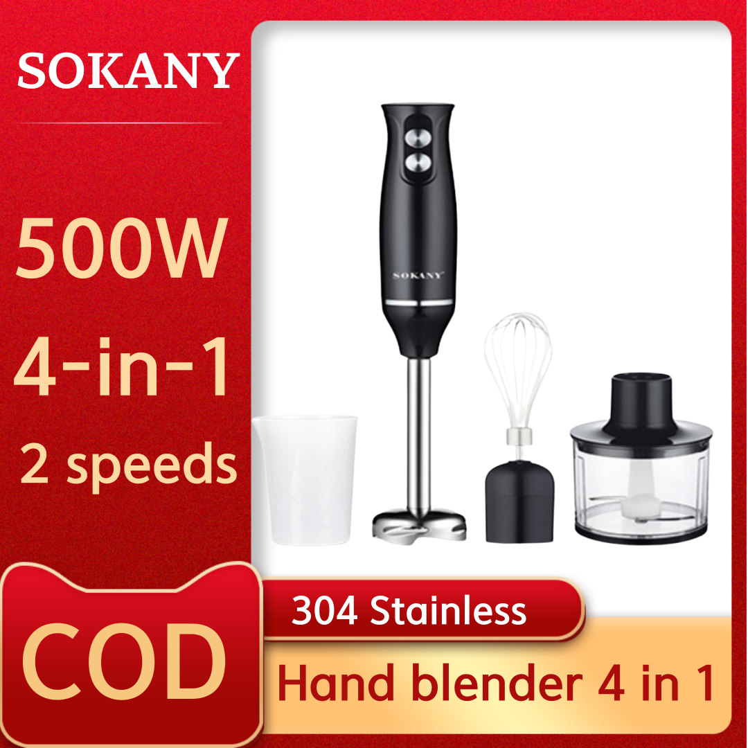 Sokany Hand blender 4 in 1 Lazada PH