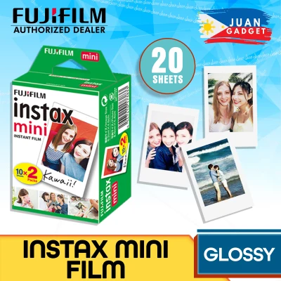 Fujifilm Instax Mini Glossy Film - Twin Pack 20 Sheets | JG Superstore by Juan Gadget