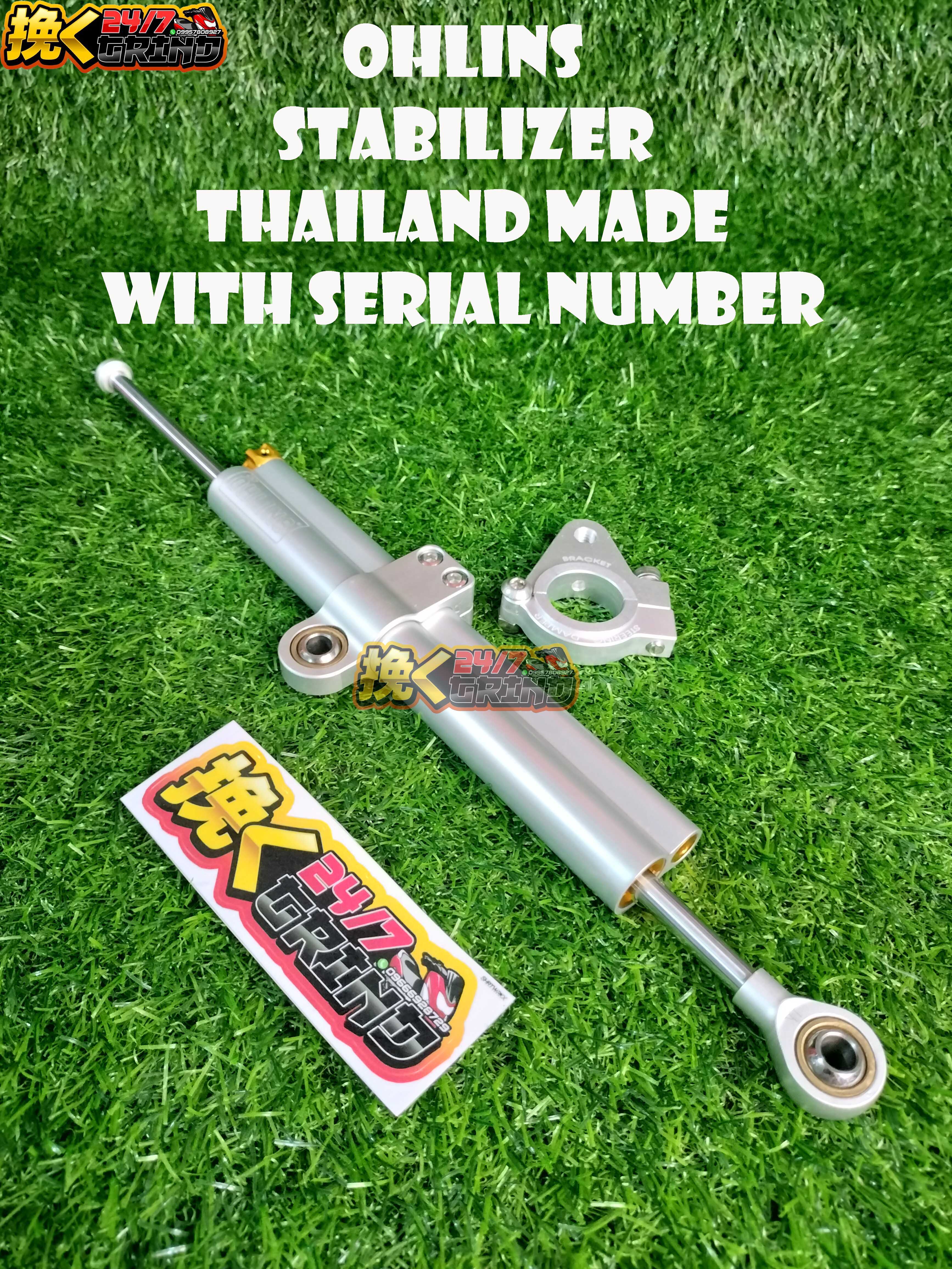 OHLINS STABILIZER STEERING DAMPER LONG ORIGINAL WITH SERIAL NUMBER