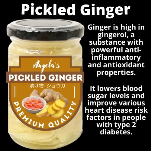 Pickled Ginger Anti Cancer Inflammatory Stomach Ache Remedy Luya Sushi