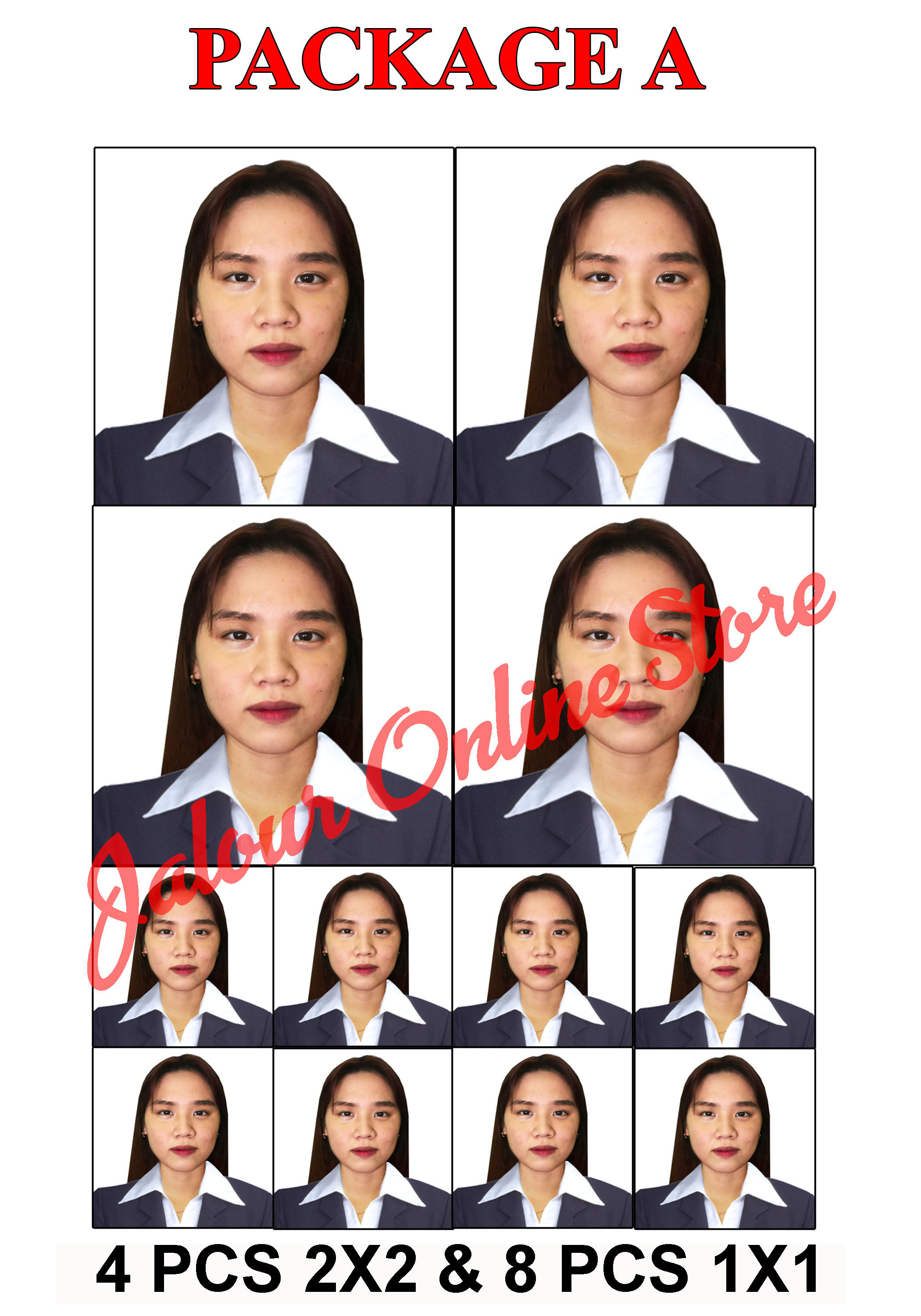 Id Picture Print 1x1 And 2x2 And Passport Size Lazada Ph