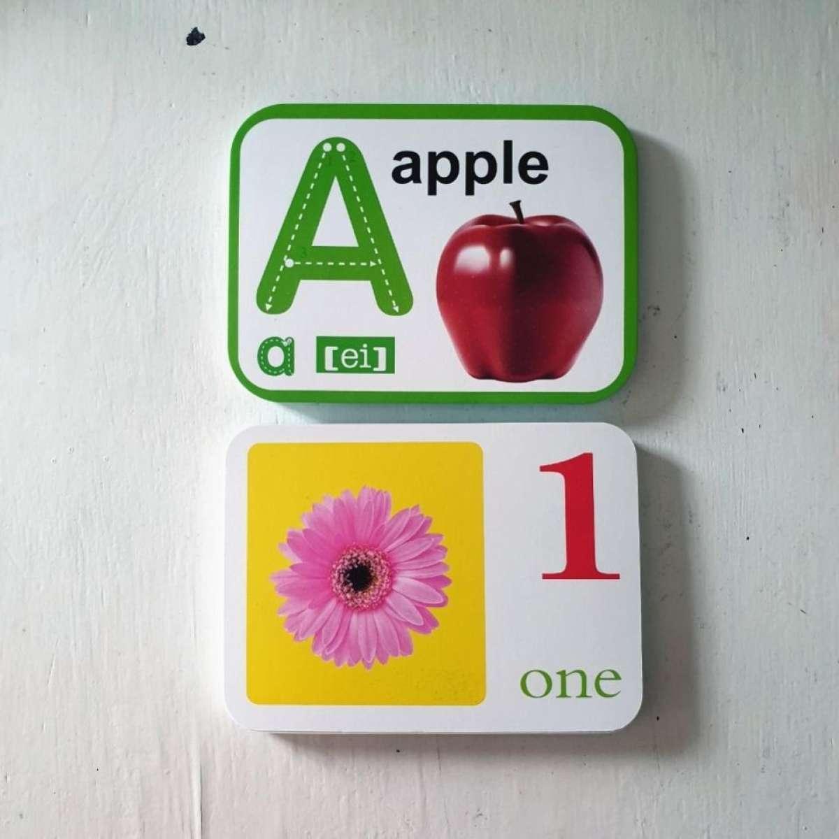 Alphabet and Numbers Flash Cards for Kids Early Learning SET Lazada PH
