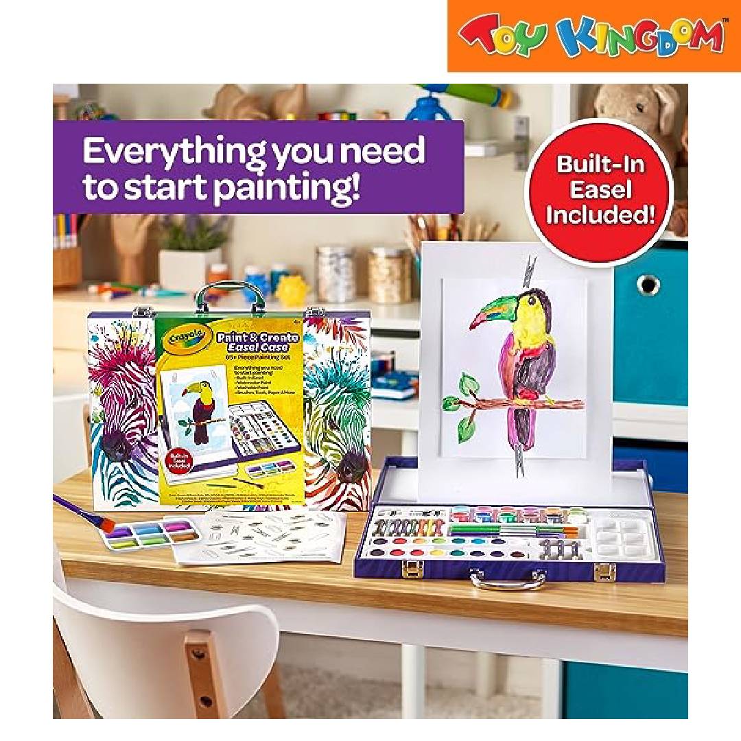 Crayola Paint & Create Easel Art Case Lazada PH