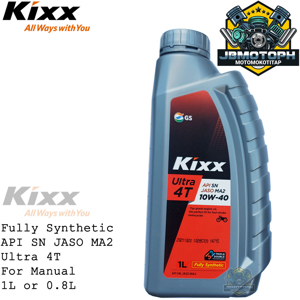 Kixx Engine Oil Ultra 4T Fully Synthetic 10W40 High Performance