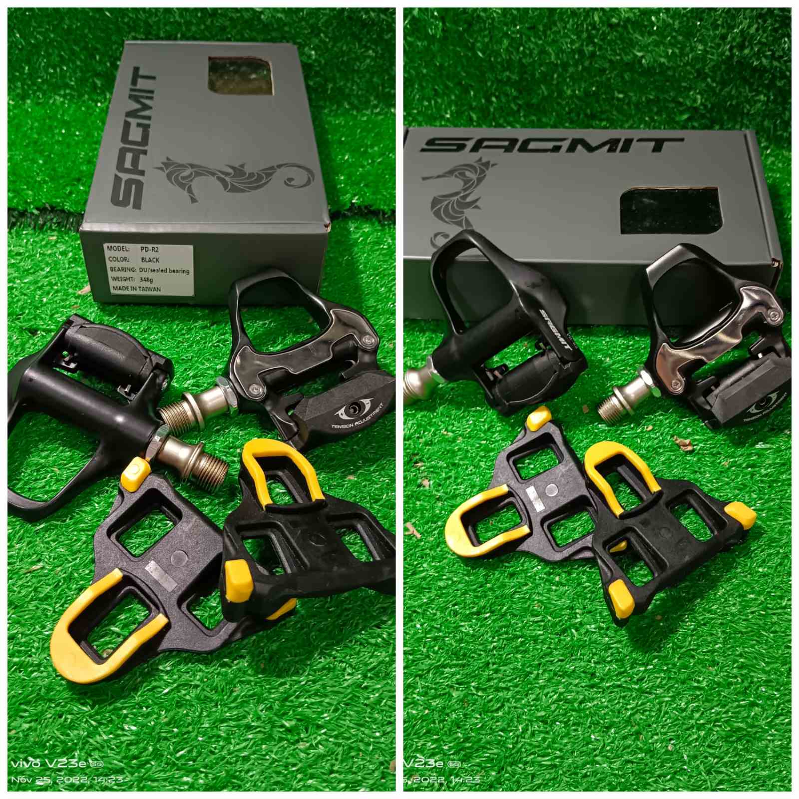 Sagmit R&b NEW SAGMIT PD-R2 CLEATS PEDAL | Lazada PH
