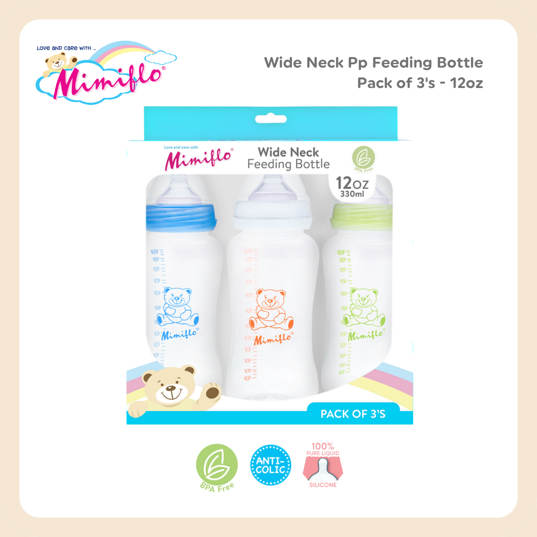 Mimiflo wide neck hot sale bottle