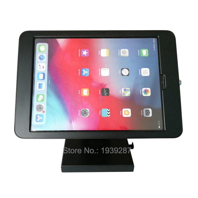 For 12.9 Inch Ipad Pro Desktop Kiosk Stand With Security Lock Enclosure
