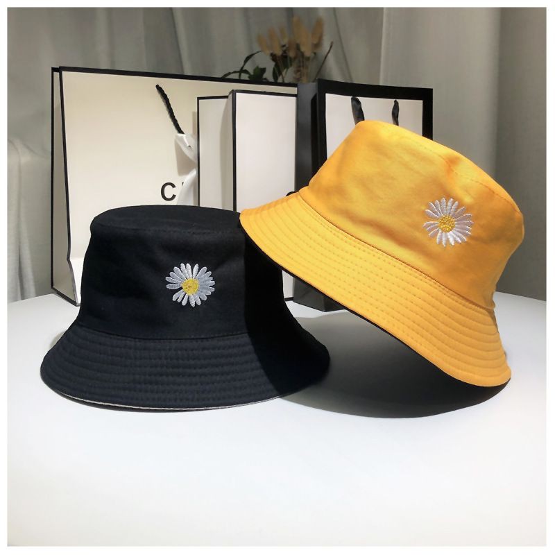 Daisy Double-sided Bucket Hat Unisex 