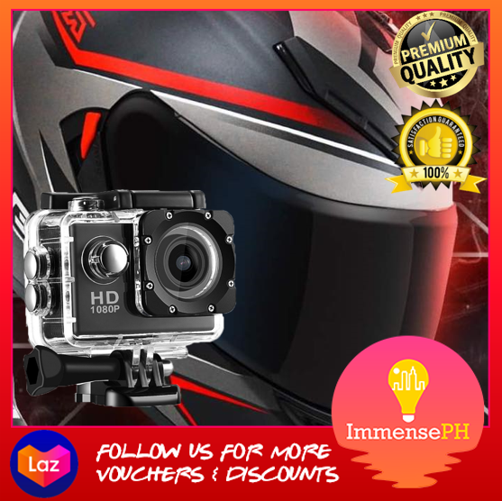 Mini Helmet Cam go Waterproof pro Sport Camera Ultra HD 4K 30fps Action