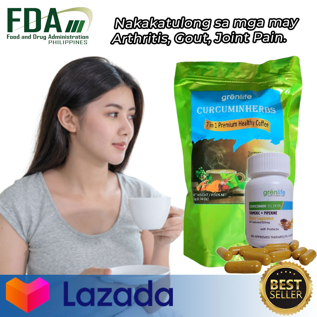 1 + 1 Bottle Curcumin Herb Green Coffee Turmeric Natural Anti