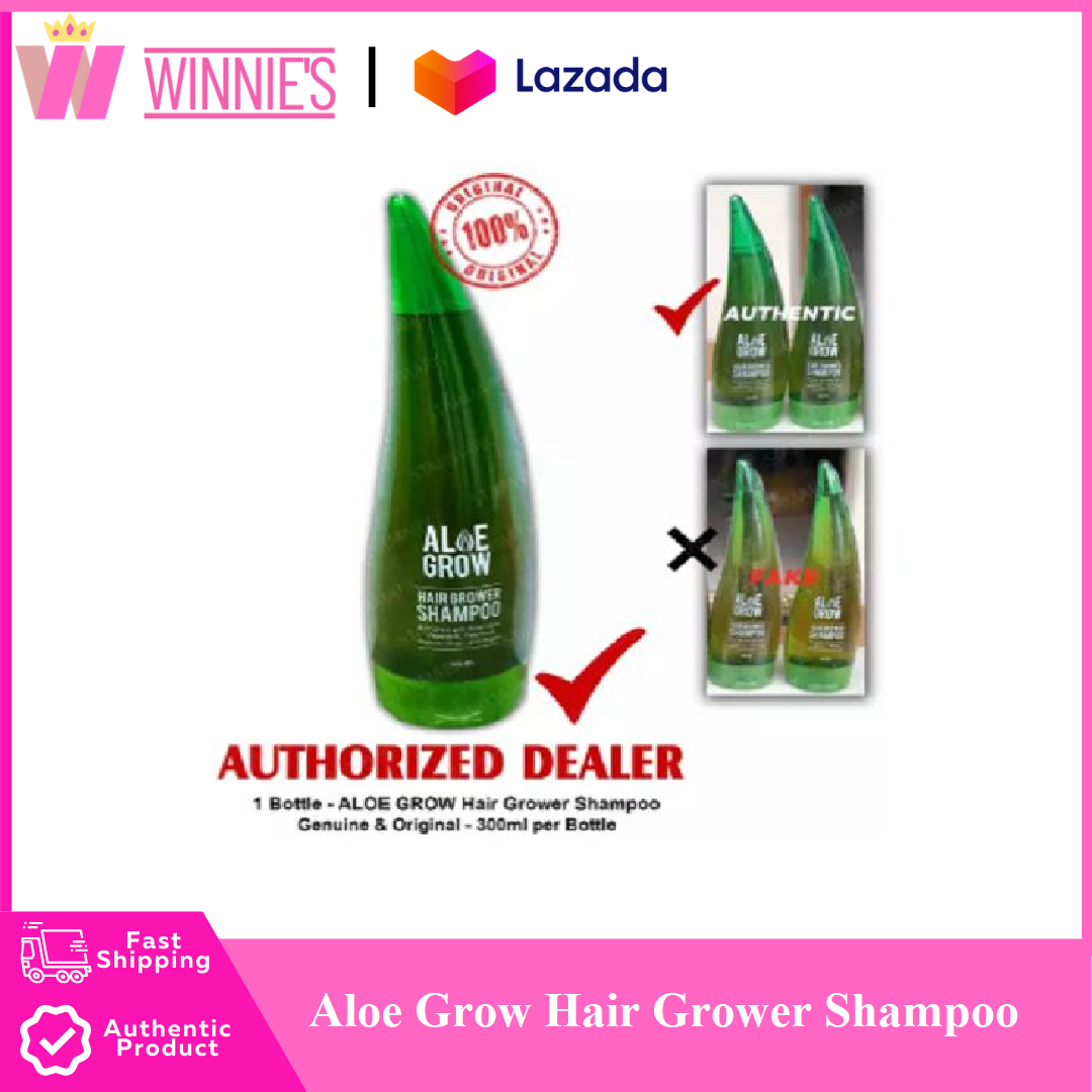 Original Aloe Grow Hair Grower Shampoo 300ml Lazada PH