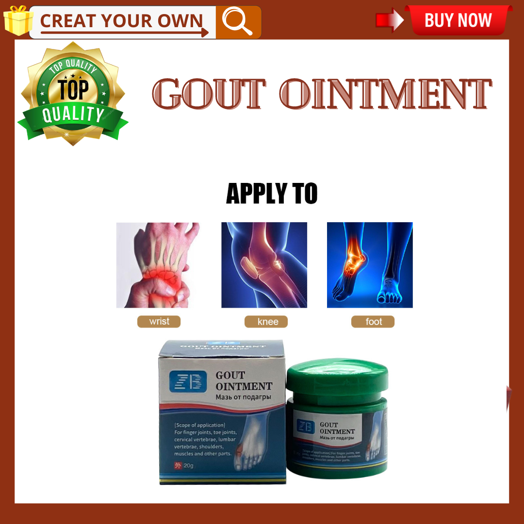 IMPROVE 🦶🦶. Gout Ointment 20g Gouty Chronic Arthritis Pain Relief