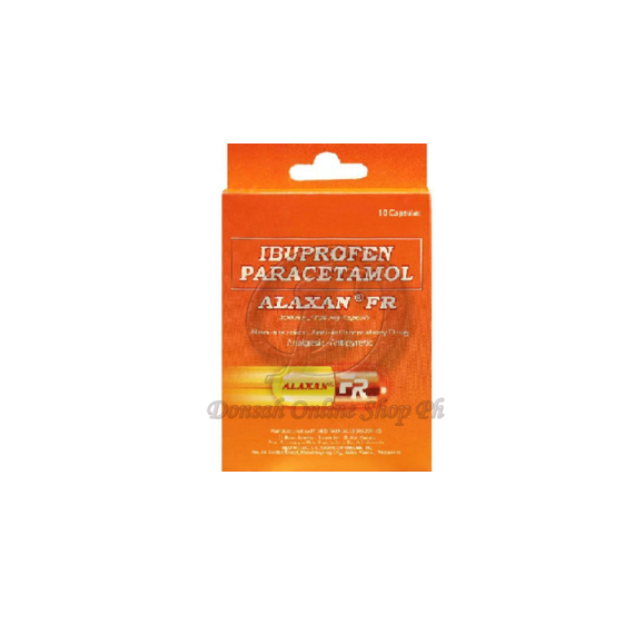 Ibuprofen Paracetamol Alaxan FR 10 capsules Lazada PH