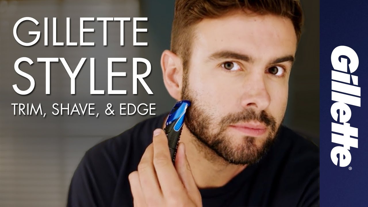 gillette electric beard trimmer